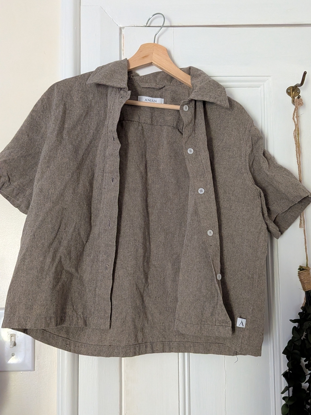 Anian Crop Haro Blouse
